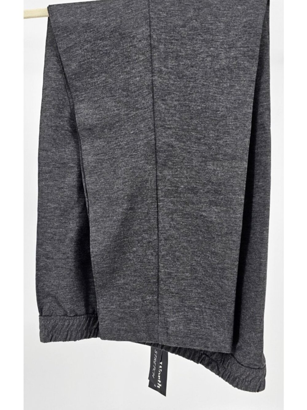 BONWORTH Womens Dark CHARCOAL Gray Ponte Knit Stretch Pants Size XL New w Tags